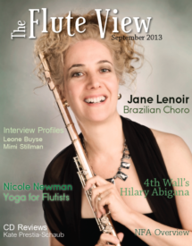 The Flute View Cover - September 2013 Issue