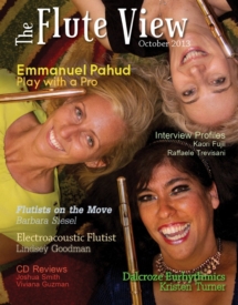 The Flute View Cover - October 2013 Issue