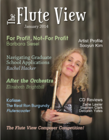 The Flute View Cover - January 2014 Issue