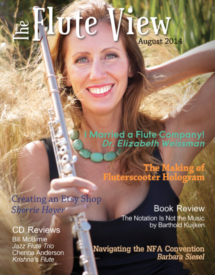 The Flute View Cover - August 2014 Issue