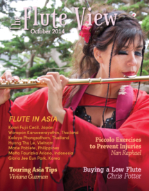 The Flute View Cover - October 2014 Issue