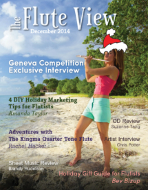 The Flute View Cover - December 2014 Issue