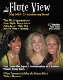 The Flute View Cover - May 2015 Issue