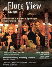 The Flute View Cover - July 2015 Issue