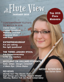The Flute View Cover - January 2016 Issue