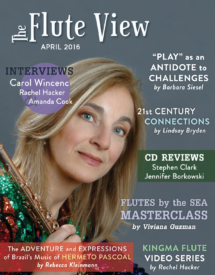 The Flute View Cover - April 2016 Issue