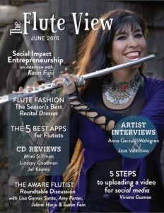 The Flute View Cover - June 2016 Issue