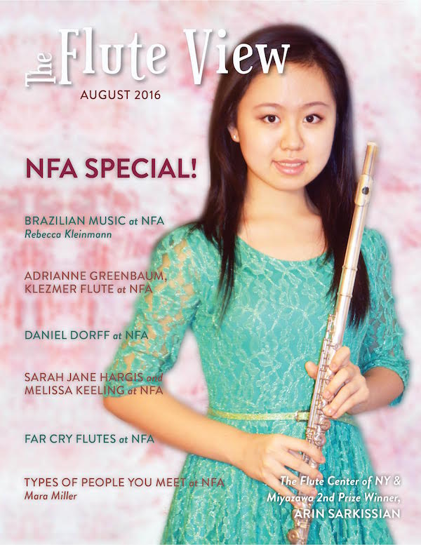 The Flute View Cover - August 2016 Issue