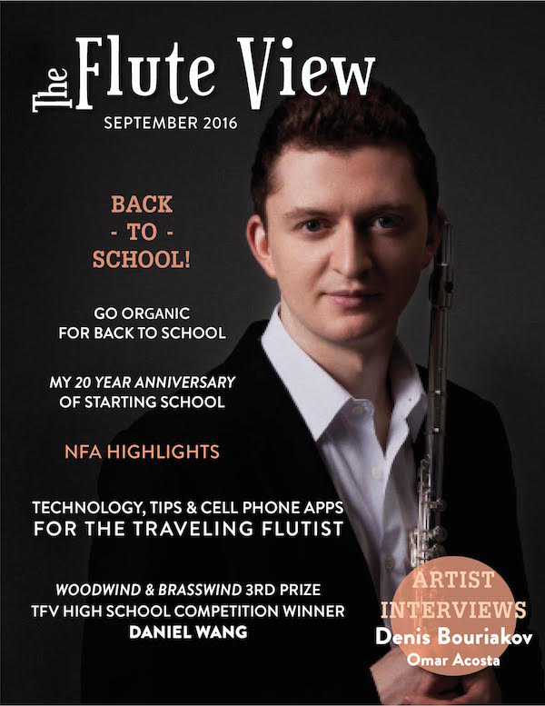The Flute View Cover - September 2016 Issue