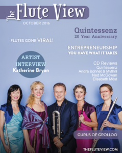 The Flute View Cover - October 2016 Issue