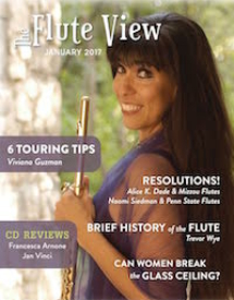 The Flute View Cover - January 2017 Issue