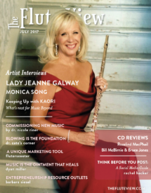 The Flute View Cover - July 2017 Issue