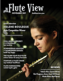 The Flute View Cover - November 2017 Issue