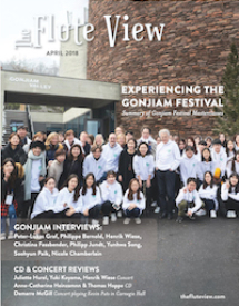 The Flute View Cover - April 2018 Issue