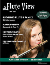 The Flute View Cover - May 2018 Issue