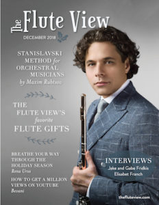 The Flute View Cover - December 2018 Issue