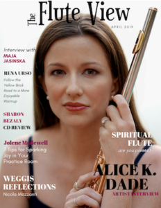 The Flute View Cover - April 2019 Issue