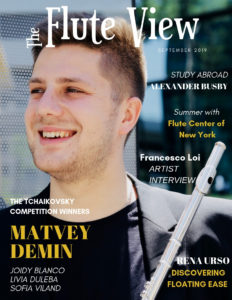 The Flute View Cover - September 2019 Issue