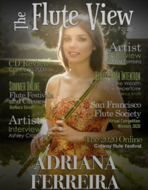 The Flute View Cover - July 2020 Issue