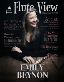 The Flute View Cover - November 2020 Issue