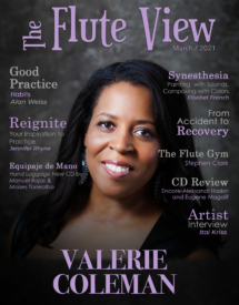 The Flute View Cover - March 2021 Issue