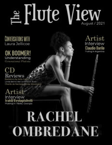 The Flute View Cover - August 2021 Issue